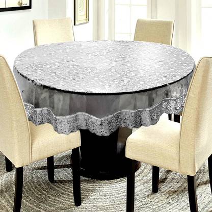 E-Retailer PVC (Polyvinyl Chloride) 4 Seater Printed Table Cover