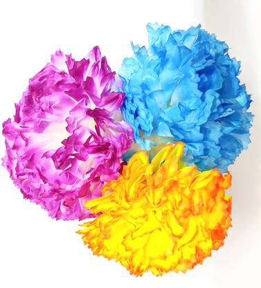 Shreeji Decoration Artificial bokeh flower for home decoration and all occasion Multicolor Tulips Artificial Flower