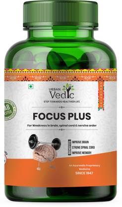 URBAN Vedic Focus Plus For Weakness in Brain Spinal Cord & Narvine Order
