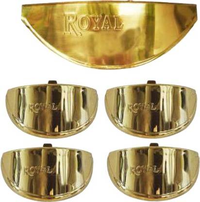 ANK Brass Head + Indicator Shade For Classic Standard 350 + 500 Bike Headlight Grill