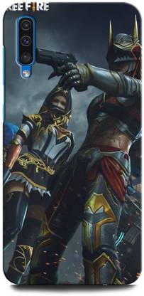 GRAFIQE Back Cover for SAMSUNG Galaxy A30s FREEFIRE, JUEGO, GUN, METAL, FIRE, BACKGROUND, GAME