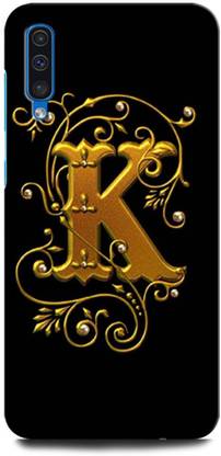 GRAFIQE Back Cover for SAMSUNG Galaxy A50 K, K LETTER, K ALPHABET, K NAME