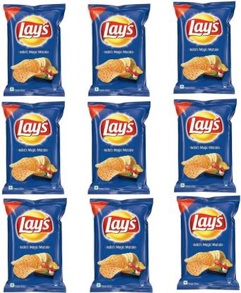 Lay's Blue pack of 9 Chips