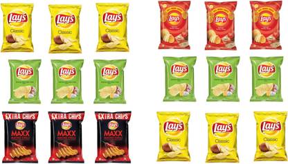 Lay's multi flavours combo pack D Chips