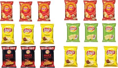 Lay's multi flavours combo pack B5 Chips