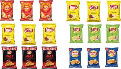 Lay's multi flavours combo pack Z Chips