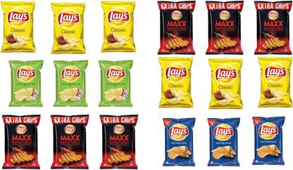 Lay's multi flavours combo pack K Chips