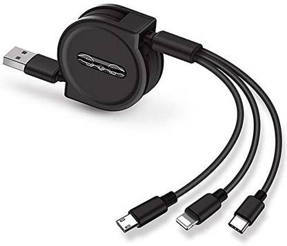 Wifton Lightning Cable 1.2 m ™ XX-69-Multiple Charging Cable 3-in-1 USB Charge Cord