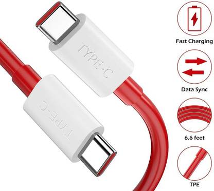 Wifton USB Type C Cable 1.2 m IX®-167-KI-8T Charging Cable Strong 6.5A Dash Warp Charge