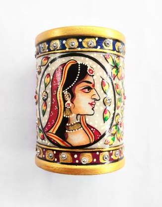 PATHAYAM 1 Compartments granite pen holder