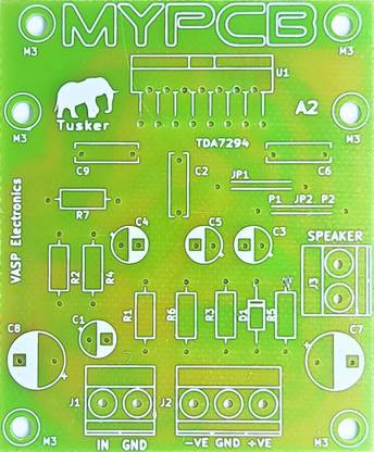 VASP Electronics TDA7294 100 Watt Mono Amplifier PCB board Electronic Components Electronic Hobby Kit