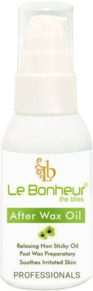 Le Bonheur Post Wax Oil | After / Post Wax Oil For Skin Wax Remover | Waxing Oil Is Formulated With Natural Extracts - Natural Oil | Suitable For All Type Of Skin | 30ml Oil