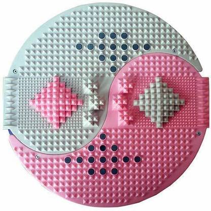 R A Products YUG MAT Acupressure Mat - Powermat With Pyramids and Magnets Pink Massager