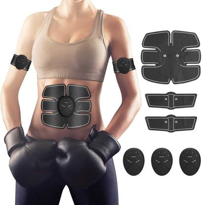 AMBAENTERPRISE EMS (Electrical Muscle Stimulation) Smart EMS 6 Pack Six Abs Massager Advance Muscle Abs Smart EMS 6 Pack Six Abs Massager Advance Muscle abs Massager Massager