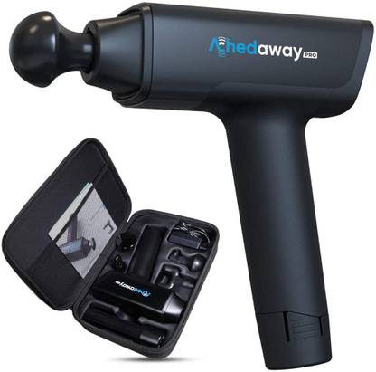 amiciCare Handheld Massage Gun 16mm Amplitude Deep Tissue Pro-Percussion Vibration Massager with Adjustable Speed, 4 Head Adjustments and Long Battery Life Handheld Massage Gun 16mm Amplitude Deep Tissue Pro-Percussion Vibration Massager with Adjustable Speed, 4 Head Adjustments and Long Battery Life Massager