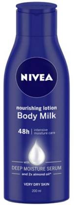 NIVEA Nourishing Lotion Body Milk With Deep Moisture Serum
