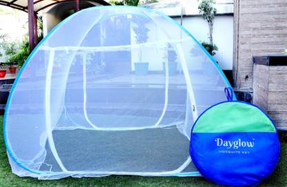 DAYGLOW Polyester Adults Washable mosquito net king size bed Mosquito Net