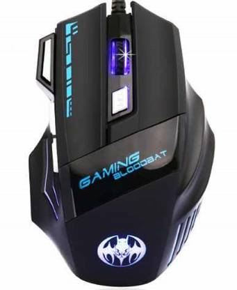 conifer MFTEK Wired USB Gaming Mouse 6 buttons, Adjustable DPI Upto 3200, 7 Color Breathing RGB LED with | 1.5m Nylon Braided Cable | Wired Gaming Mouse for Laptop(Black) (MFTEK 2) Wired Ambidextrous Optical  Gaming Mouse