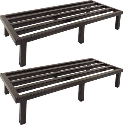 milad Iron Plant Stand, Planter for Indoors and Outdoors, Easy to Lift, Can Be Used Accordingly(24 L x 8 W x 4 H in inches, Set of Two) Plant Container Set