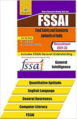 FSSAI Assistant & Personal Assistant 2021-22 (Set Of 6 Books)