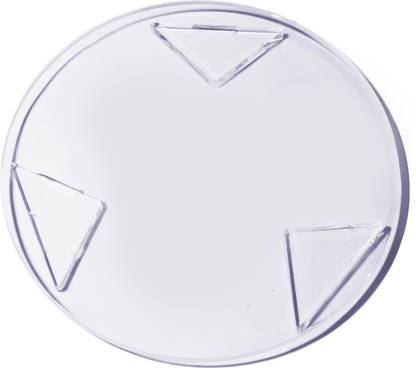 Shivarth Transparent Chakla for Roti, Chapati Maker for Kitchen chapati Rolling Board Kitchen Accessories Chakla Ring Board