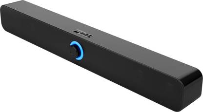 I Kall 2.0 Channel Wireless Bluetooth Soundbar (IK12, Black) 12 W Bluetooth Soundbar
