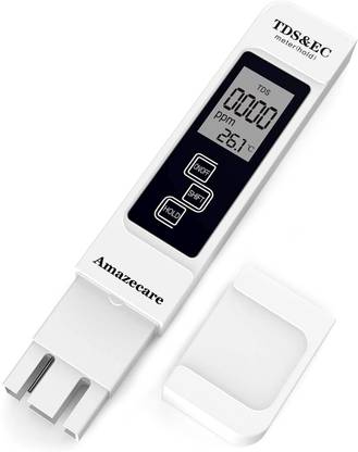 अमेज़ केयर Digital TDS Meter & EC Meter, for Water Quality Testing with Carry Case डिजिटल TDS मीटर