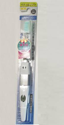 IONIC KISS IONIC TOOTHBRUSH | IONICKISS |JAPANESE PATENTED| | PACK OF 1 TOOTHBRUSH | NO. 1 FOR TOOTHBRUSH ON TOP JAPANESE REVIEW WEBSITE Soft Toothbrush