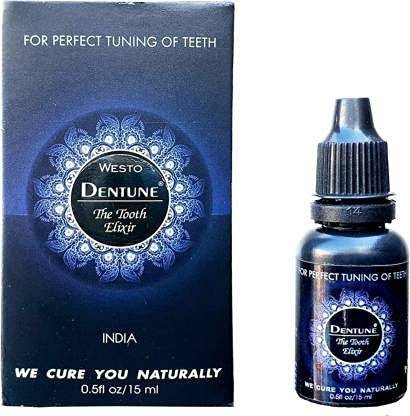 dentune The Tooth Elixir For Teeth Whitening and Cleaning/Herbal Teeth Cleaning Toothpaste For Daily Use (15 ML) Toothpaste