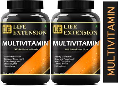 Life Extension The Real Vitamin | Multivitamins, Multiminerals (120 Capsules)