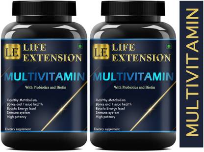 Life Extension True Vitamins with Minerals for Men and Women (120 Capsules) Ultra