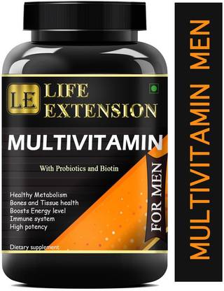 Life Extension Immunity Multivitamins With Premiumbiotics For Men Premium
