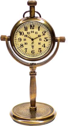 SAILOR's ART Analog Gold Clock