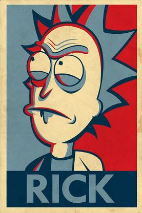 Smoky Design cartoon rick and morty rick sanchez wallpaper