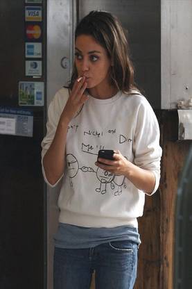 Smoky Design jeans mila kunis actress bench actors mark wahlberg ted movie people actors hd art wallpaper