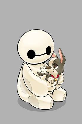 Smoky Design big hero 6 dog animation chibi wallpaper