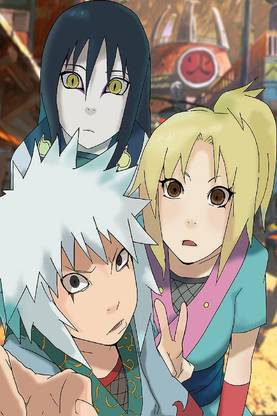 Smoky Design anime tsunade orochimaru jiraiya wallpaper