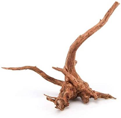 KNAFS 1 Pcs Aquarium Driftwood, Spider Wood Sinkable Driftwood for Fish Tank Decorations Natural Branches for Reptile Slate Planted Substrate