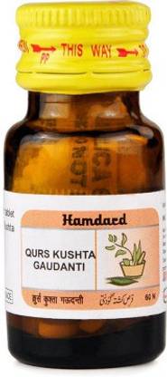 Hamdard Qurs Kushta Gaudanti (60tab) PACK OF 20