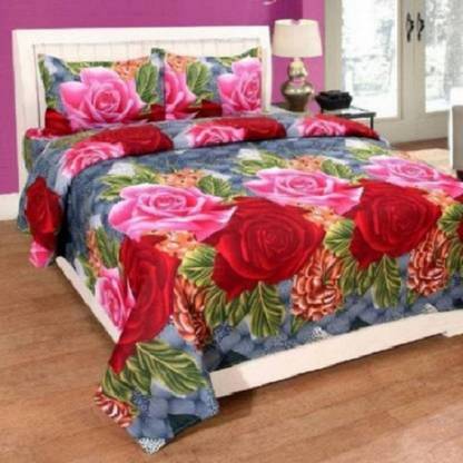 CECARO Polycotton Double King Sized Bedding Set