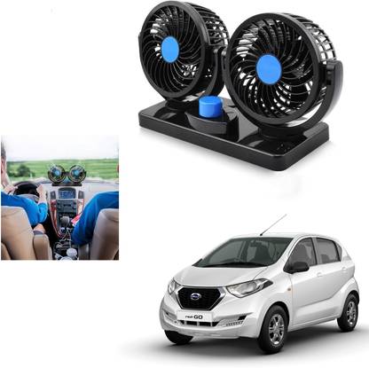KOZDIKO 12V 360 DEGREE ROTATABLE FOR DATSUN REDI GO Car Interior Fan