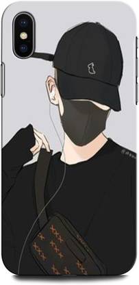 GRAFIQE Back Cover for Apple iPhone XR BOY,MASK BOY, ALONE BOY, ATTITUDE BOY