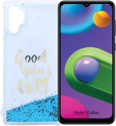 Mystry Box Back Cover for Samsung Note 10 Plus Good Only Vibe Water Glitter