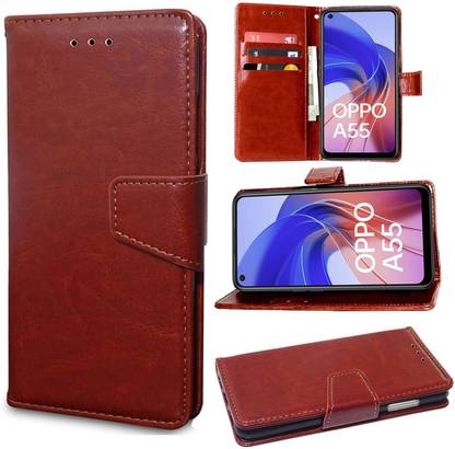 Unistuff Flip Cover for Oppo A55