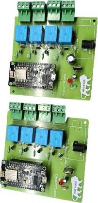 urge electronics DIY 4 Channel Relay with Node MCU for Home Automation Micro Controller Board Electronic Hobby Kit