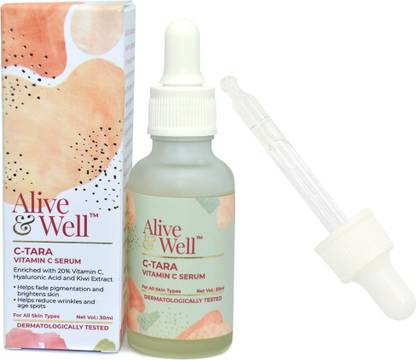 Alive & Well Vitamin C Face Serum for Men & Women
