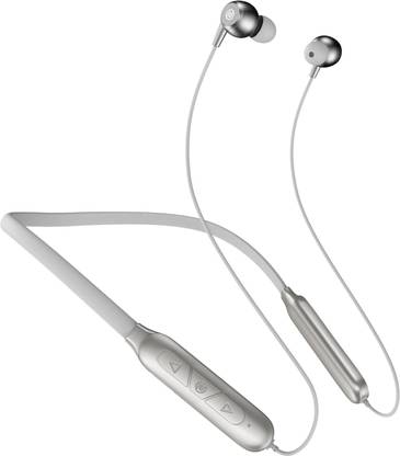 Noise Nerve Neckband with 25 Hours of Playtime, 10mm Driver, Instacharge, and IPX5 Bluetooth