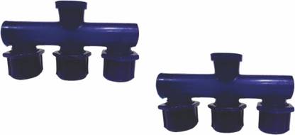 Cellroon Agricultural Sprayer Part Nozzle (E Type) Agricultural Sprayer Nozzle (Three head) (Pack Of 2) Water Spray Gun Water Nozzles Hose Pipe Spray Gun High Pressure Water Gun For Agriculture Pump Sprayer Nozzle Agriculture Gun Hose Pipe
