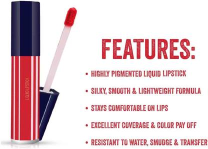 MYEONG Highly pigmented shiny glossy non transfer lipstick