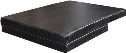 Smart Care Mattress For Semi Fowler Bed (One Fold, Black) 4 inch Single Memory Foam Mattress